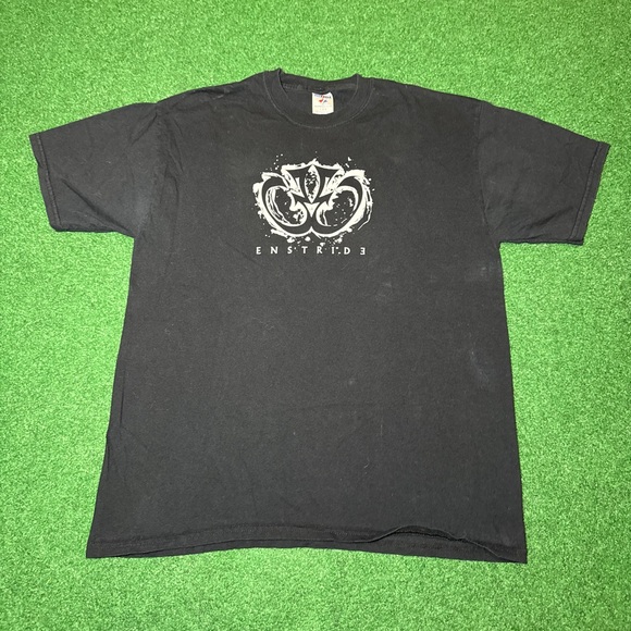 Vintage Y2K Enstride RARE Early Large Hard Rock Grunge Punk T Shirt